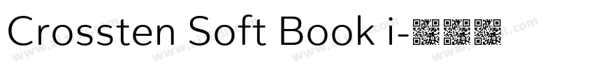Crossten Soft Book i字体转换
